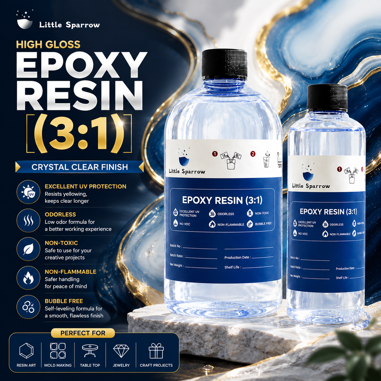 Crystal Clear Epoxy Resin